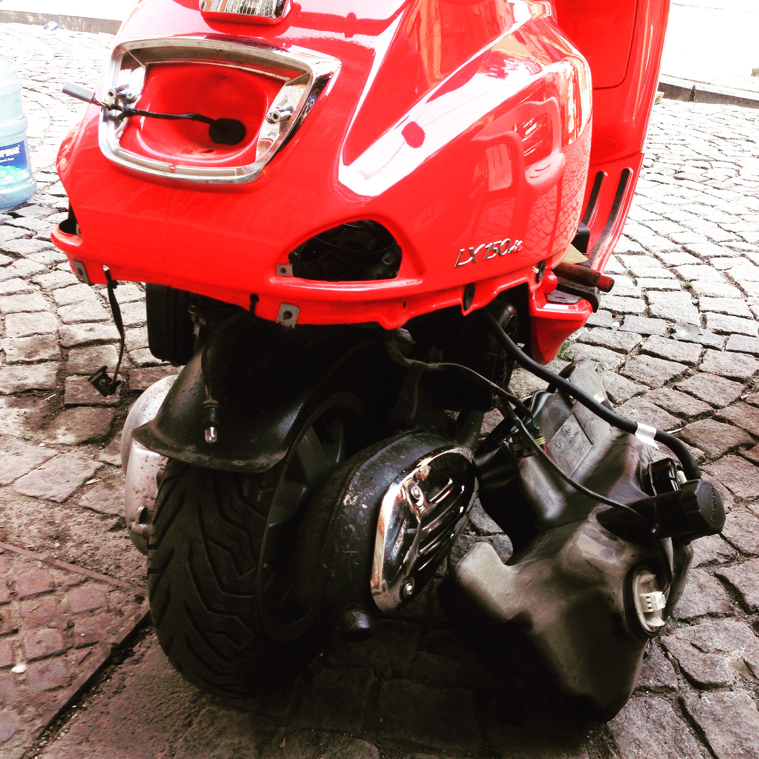 Vespa lx150ie benzin pompası degişimi
